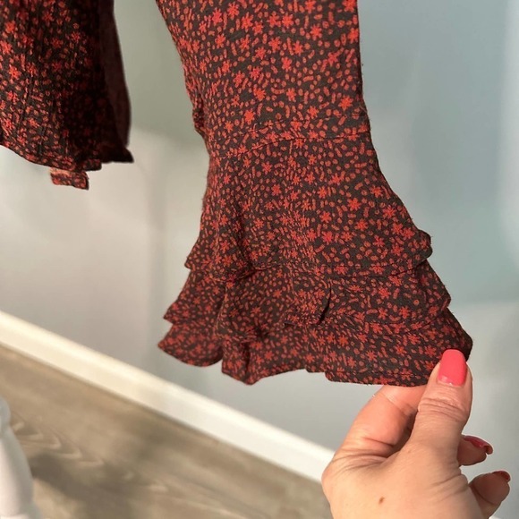 CLEOBELLA Peasant Blouse Size Medium - Picture 4 of 8